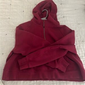 Lululemon Athletica Burgundy Scuba Hoodie